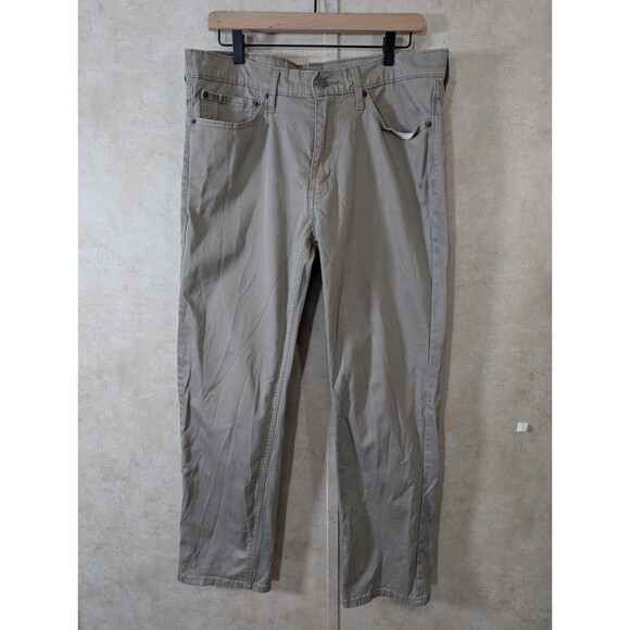 Levi's 541 Jeans Mens 34X30 Tan Athletic Taper Pants Casual Minimalist Stretch - Picture 12 of 12